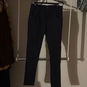 Stylish Navy Blue Skinny Pants